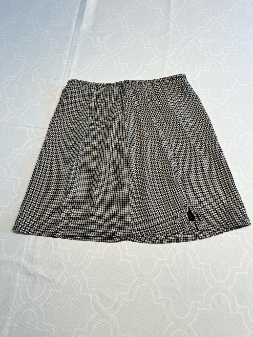 American Eagle Women’s Small Black Gingham Mini Skirt Preppy Cottagecore Retro